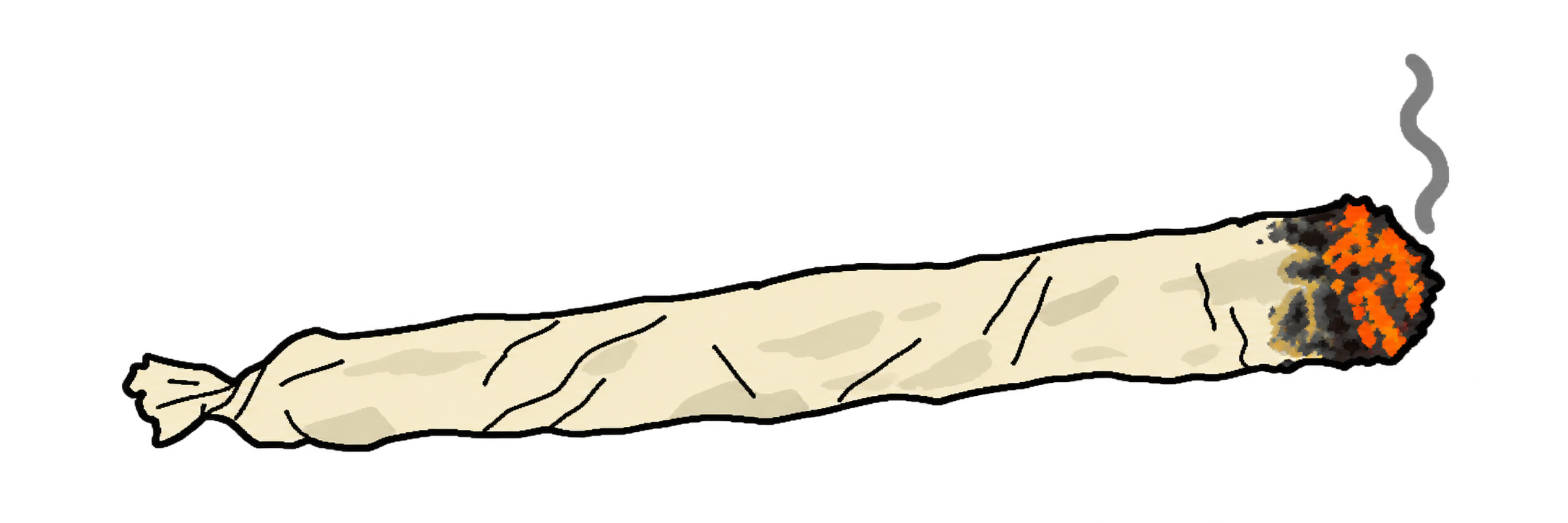 A lit joint